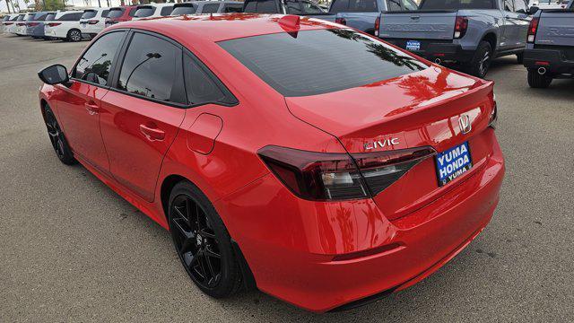 new 2025 Honda Civic car, priced at $25,990