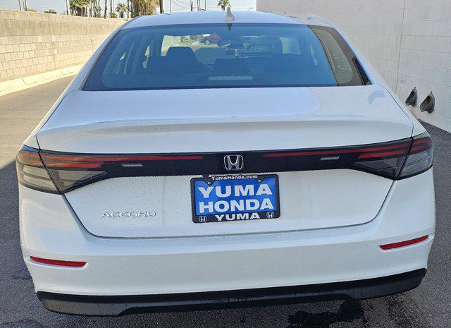 new 2025 Honda Accord car, priced at $28,963
