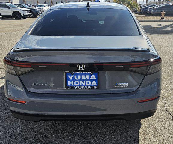 new 2025 Honda Accord Hybrid car, priced at $33,805
