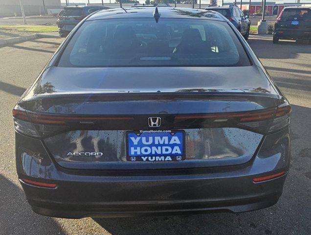 used 2024 Honda Accord car, priced at $27,998