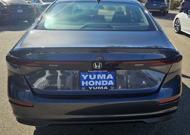 new 2024 Honda Accord car, priced at $29,885