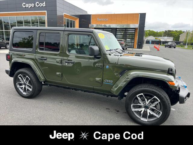 used 2024 Jeep Wrangler 4xe car, priced at $36,575
