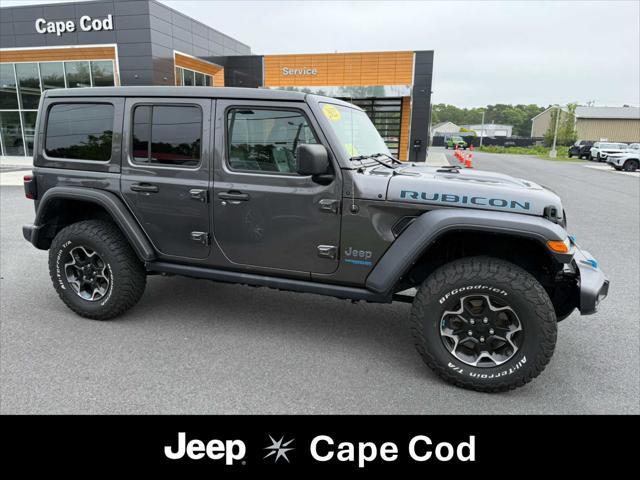 used 2022 Jeep Wrangler Unlimited 4xe car, priced at $35,975