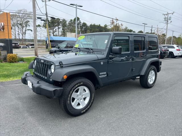 used 2017 Jeep Wrangler Unlimited car, priced at $26,975