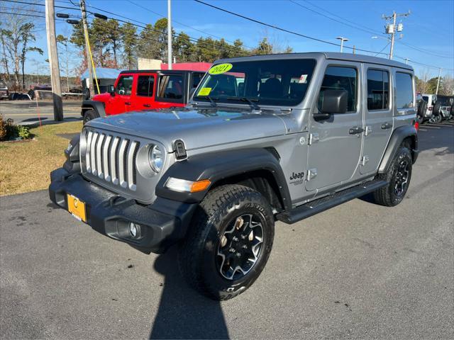 used 2021 Jeep Wrangler Unlimited car, priced at $32,575