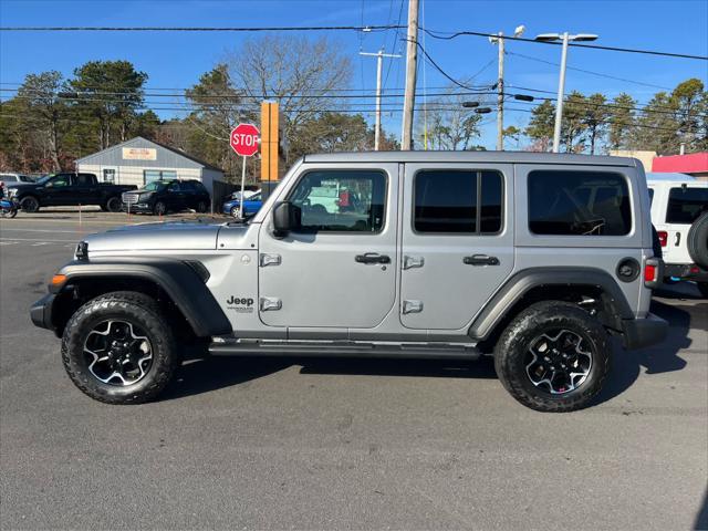 used 2021 Jeep Wrangler Unlimited car, priced at $32,575