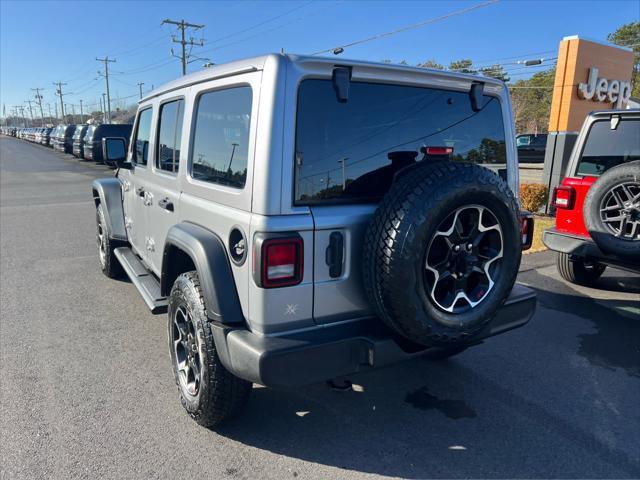 used 2021 Jeep Wrangler Unlimited car, priced at $32,575