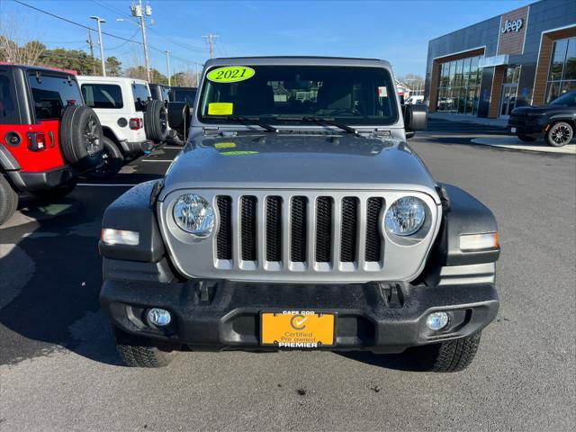 used 2021 Jeep Wrangler Unlimited car, priced at $32,575