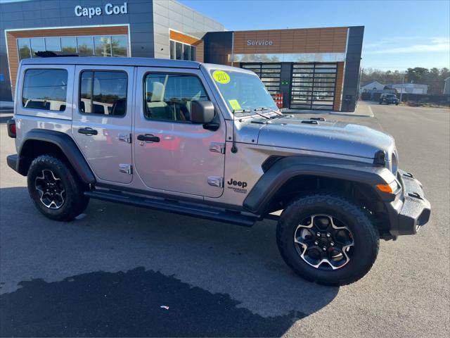 used 2021 Jeep Wrangler Unlimited car, priced at $32,575