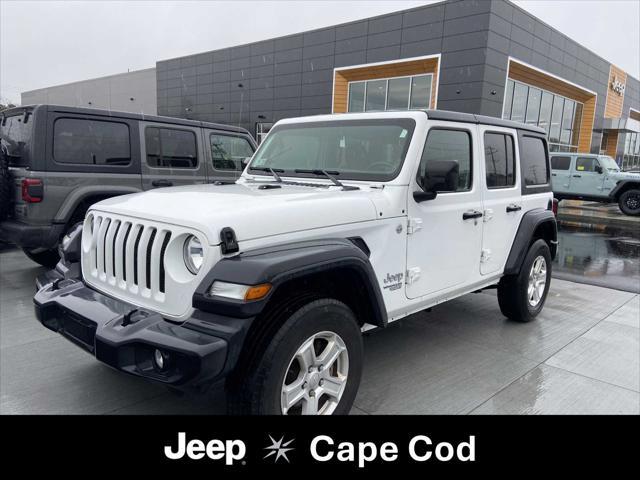 used 2020 Jeep Wrangler Unlimited car, priced at $32,275