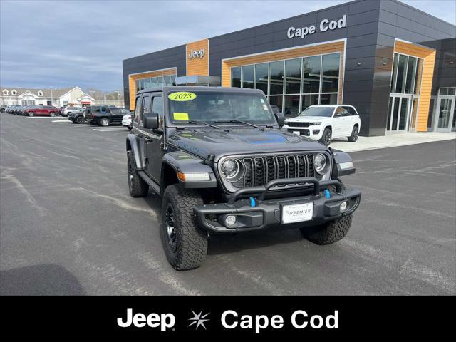 used 2023 Jeep Wrangler 4xe car, priced at $62,775