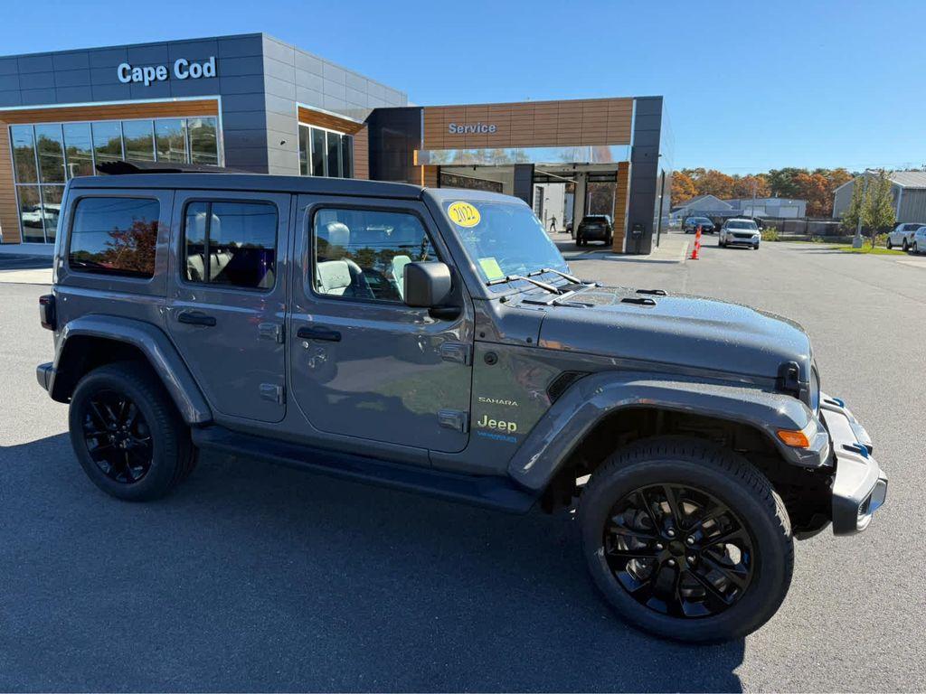 used 2022 Jeep Wrangler Unlimited 4xe car, priced at $32,975