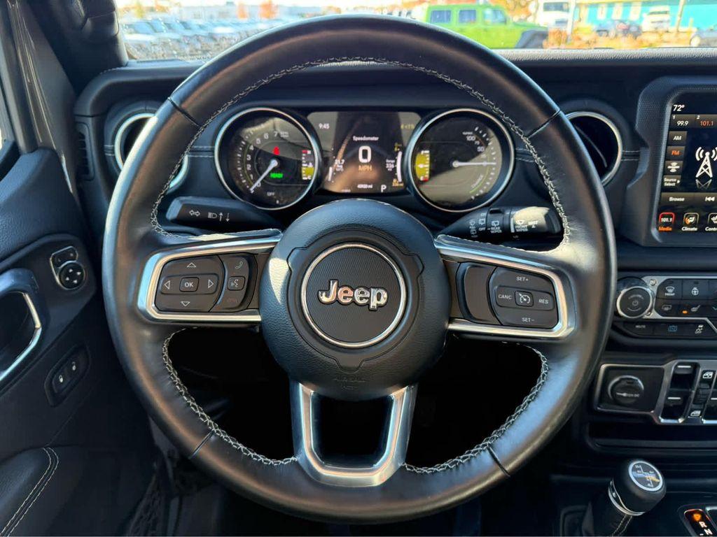 used 2022 Jeep Wrangler Unlimited 4xe car, priced at $32,975