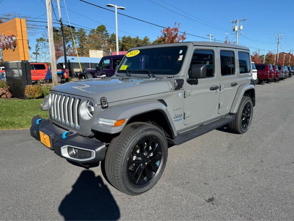 used 2022 Jeep Wrangler Unlimited 4xe car, priced at $32,975