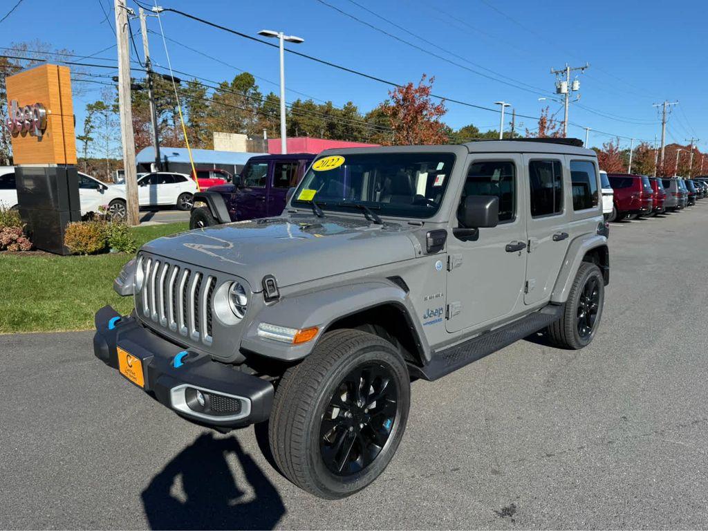 used 2022 Jeep Wrangler Unlimited 4xe car, priced at $32,975