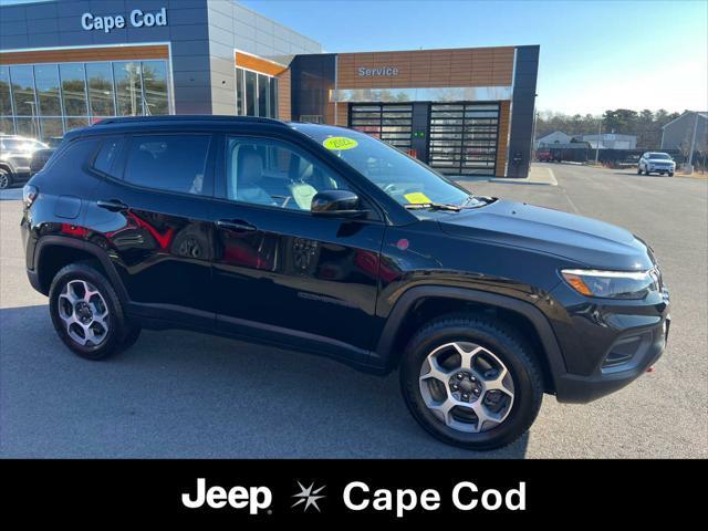 used 2022 Jeep Compass car, priced at $23,475