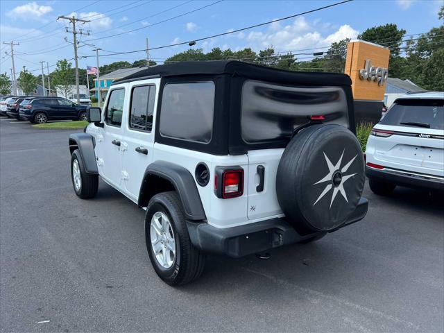 used 2021 Jeep Wrangler Unlimited car, priced at $26,575