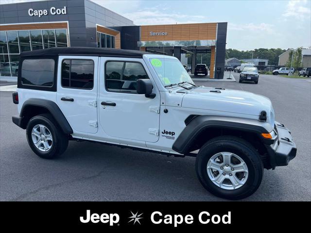 used 2021 Jeep Wrangler Unlimited car, priced at $26,575