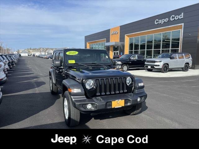 used 2020 Jeep Wrangler Unlimited car, priced at $32,075