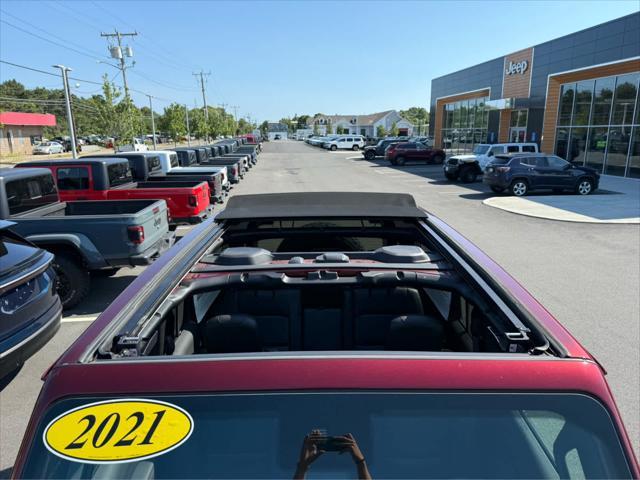 used 2021 Jeep Wrangler Unlimited car, priced at $36,975
