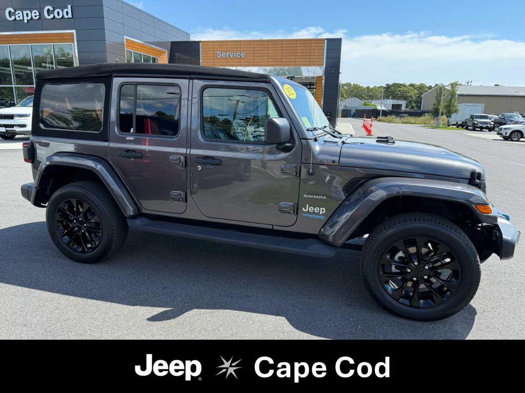 used 2022 Jeep Wrangler Unlimited 4xe car, priced at $33,475