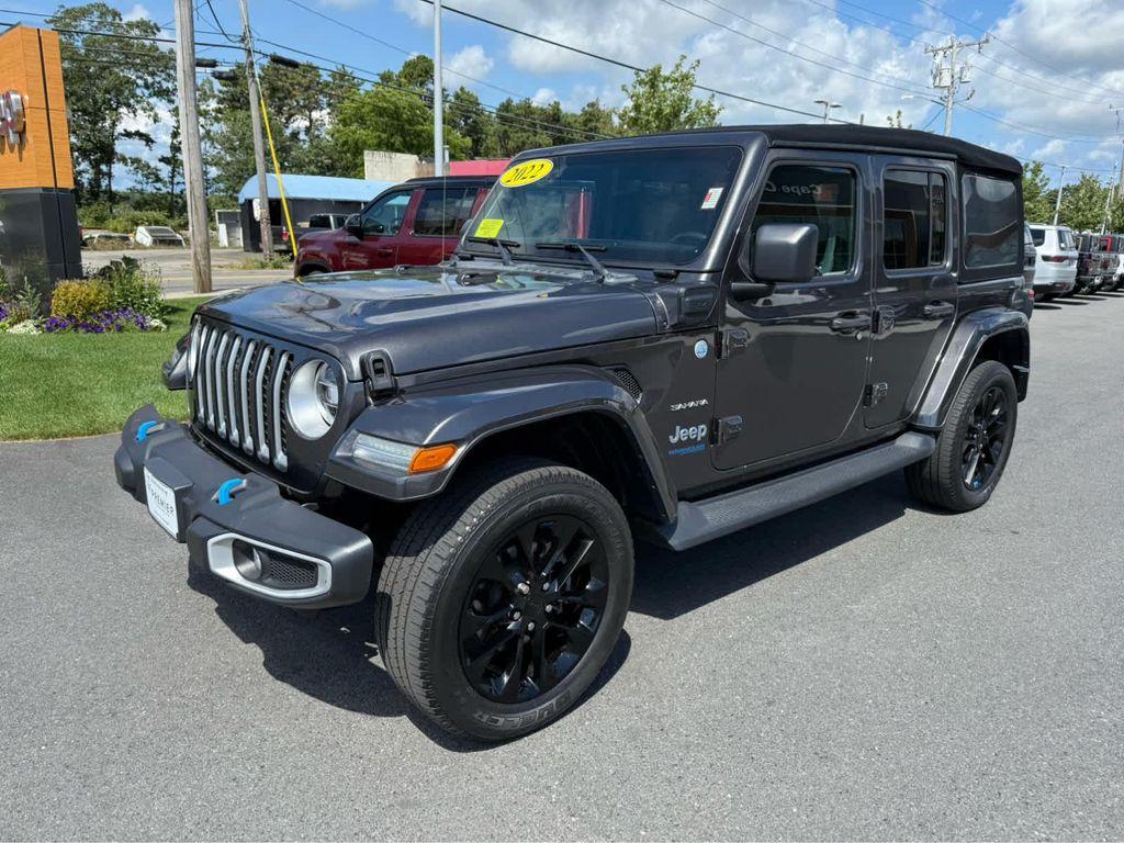 used 2022 Jeep Wrangler Unlimited 4xe car, priced at $32,775