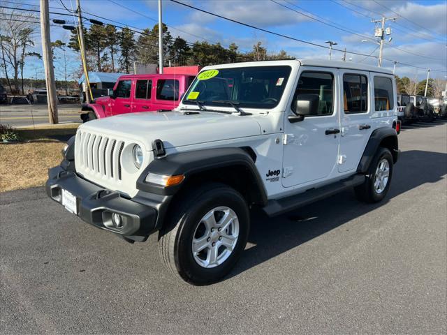 used 2021 Jeep Wrangler Unlimited car, priced at $31,475