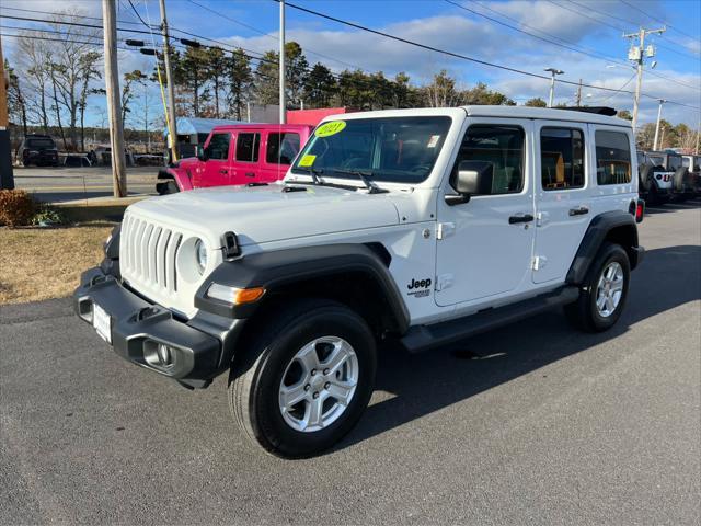 used 2021 Jeep Wrangler Unlimited car, priced at $31,475