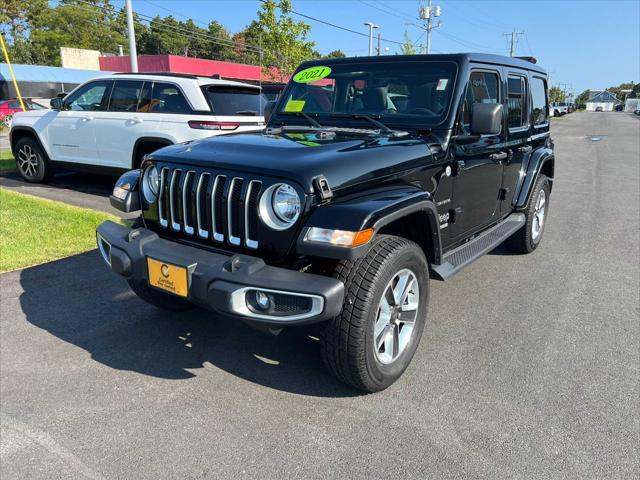 used 2021 Jeep Wrangler Unlimited car, priced at $35,475