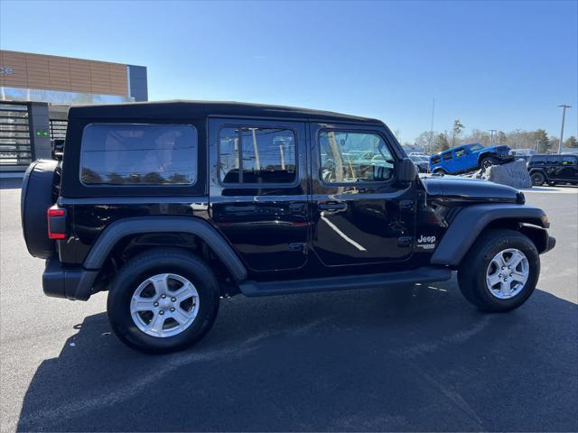used 2020 Jeep Wrangler Unlimited car, priced at $31,775