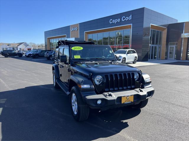 used 2020 Jeep Wrangler Unlimited car, priced at $31,775