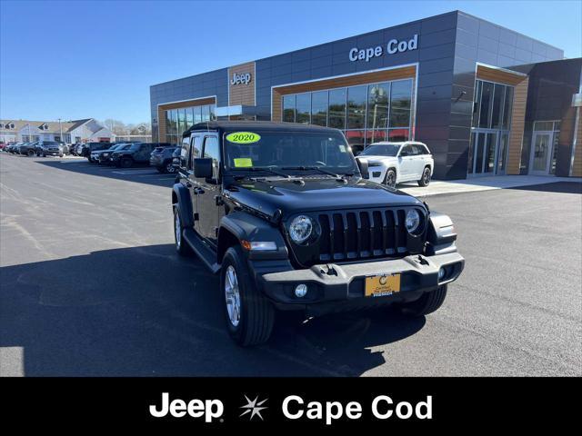 used 2020 Jeep Wrangler Unlimited car, priced at $32,175