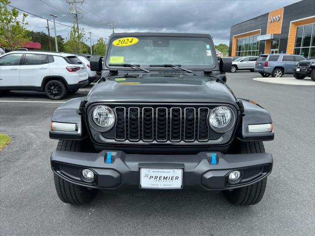 used 2024 Jeep Wrangler 4xe car, priced at $36,875