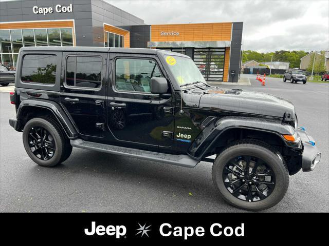 used 2022 Jeep Wrangler Unlimited 4xe car, priced at $34,875