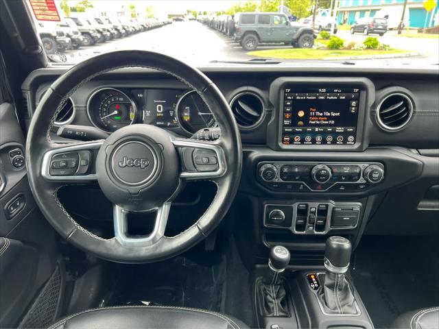 used 2022 Jeep Wrangler Unlimited 4xe car, priced at $34,875