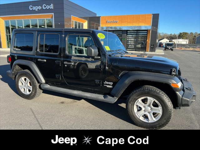 used 2019 Jeep Wrangler Unlimited car, priced at $23,975