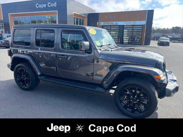 used 2021 Jeep Wrangler Unlimited 4xe car, priced at $32,375