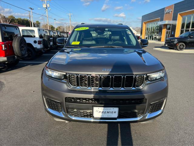 used 2021 Jeep Grand Cherokee L car, priced at $33,775