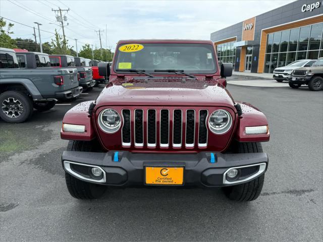 used 2022 Jeep Wrangler Unlimited 4xe car, priced at $34,275