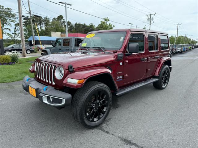 used 2022 Jeep Wrangler Unlimited 4xe car, priced at $34,275