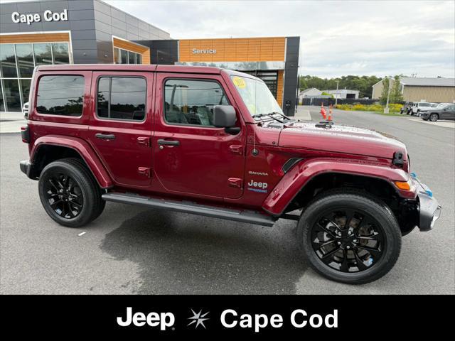 used 2022 Jeep Wrangler Unlimited 4xe car, priced at $34,275