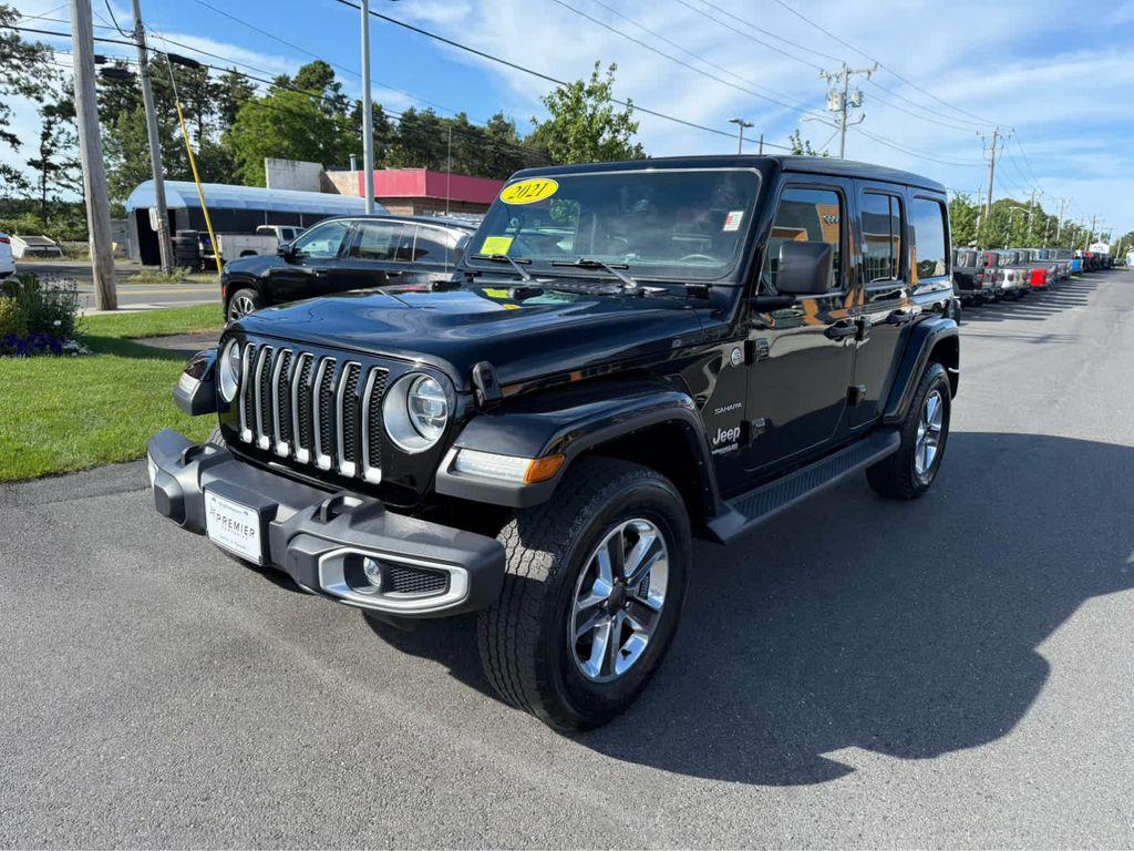 used 2021 Jeep Wrangler Unlimited car, priced at $33,975