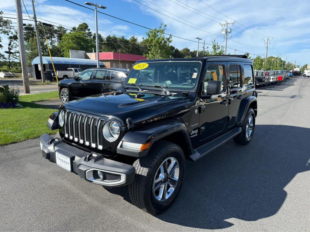 used 2021 Jeep Wrangler Unlimited car, priced at $33,975