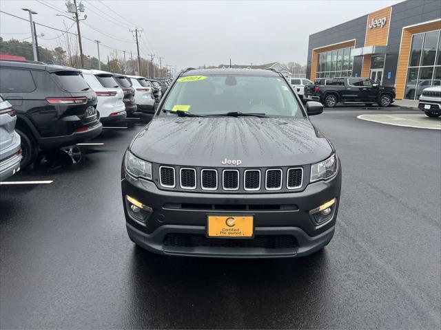 used 2021 Jeep Compass car, priced at $22,275