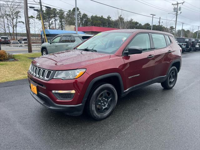 used 2021 Jeep Compass car, priced at $17,475