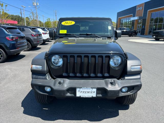 used 2021 Jeep Wrangler car, priced at $24,475