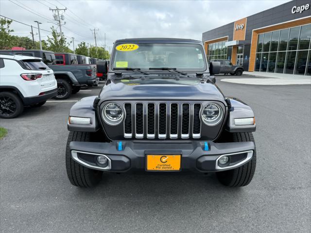 used 2022 Jeep Wrangler Unlimited 4xe car, priced at $33,475