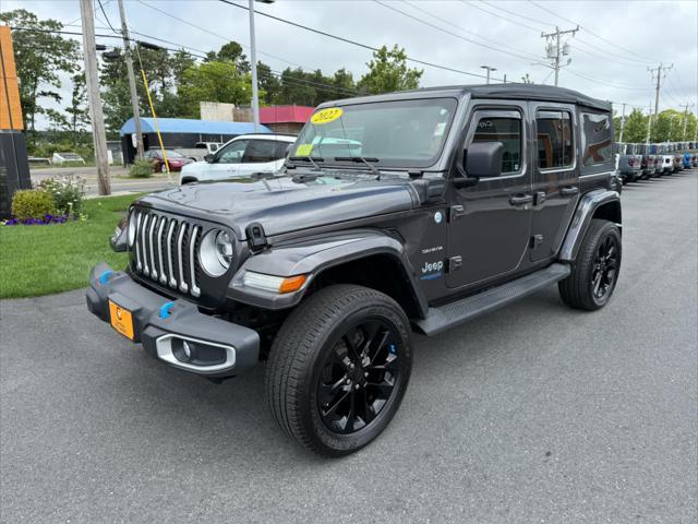 used 2022 Jeep Wrangler Unlimited 4xe car, priced at $33,475
