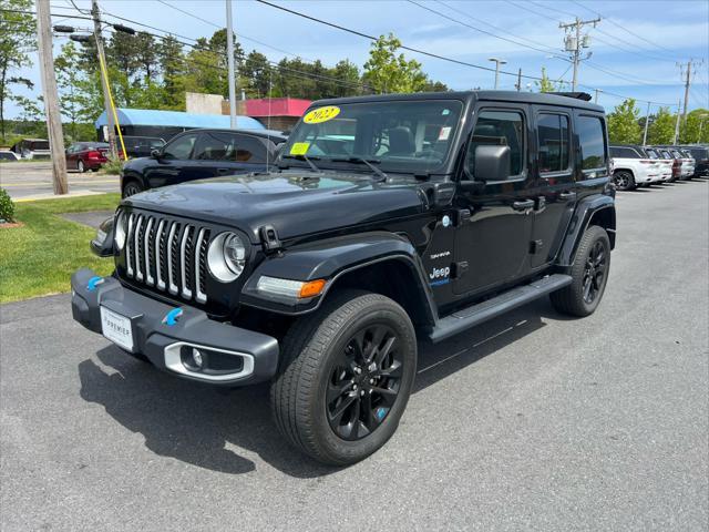 used 2022 Jeep Wrangler Unlimited 4xe car, priced at $33,475
