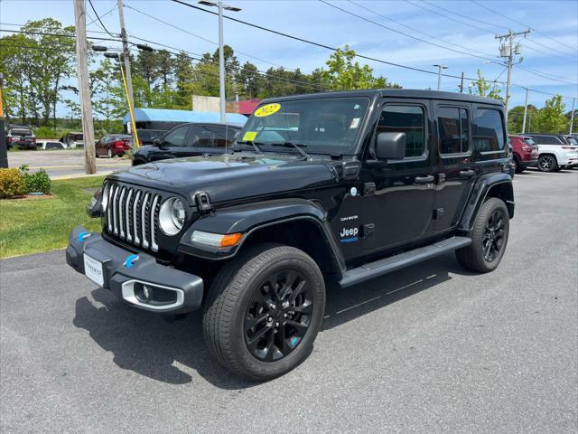 used 2022 Jeep Wrangler Unlimited 4xe car, priced at $33,475